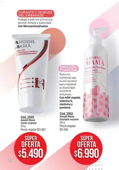 Vista previa Catálogo Amodil Campaña 4 válido desde el 01.03.2026 | Página: 86 | Productos: Emulsión, Crema