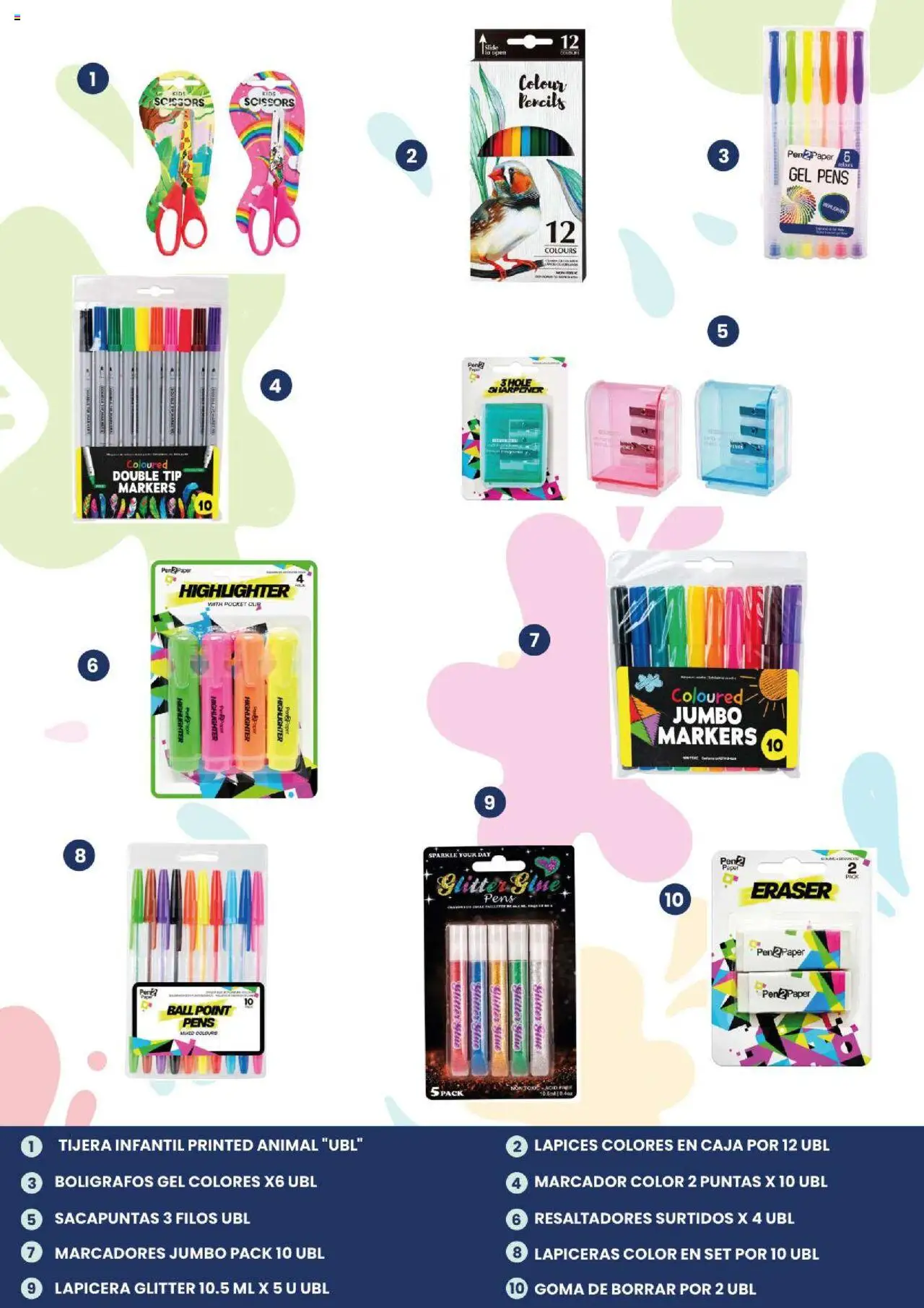 Jumbo - Dia del Niño │ válido desde el 05.08.2025 | Página: 11 | Productos: Sacapuntas, Caja, Tijera, Glitter