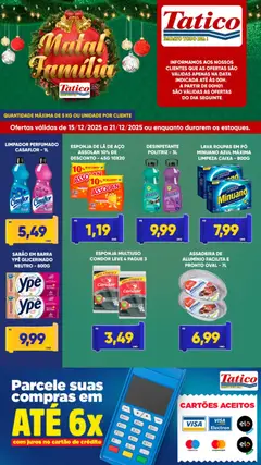 Tatico - Ofertas da semana - Pré-Visualização do folheto da loja Tatico, válido de 15.12.2025