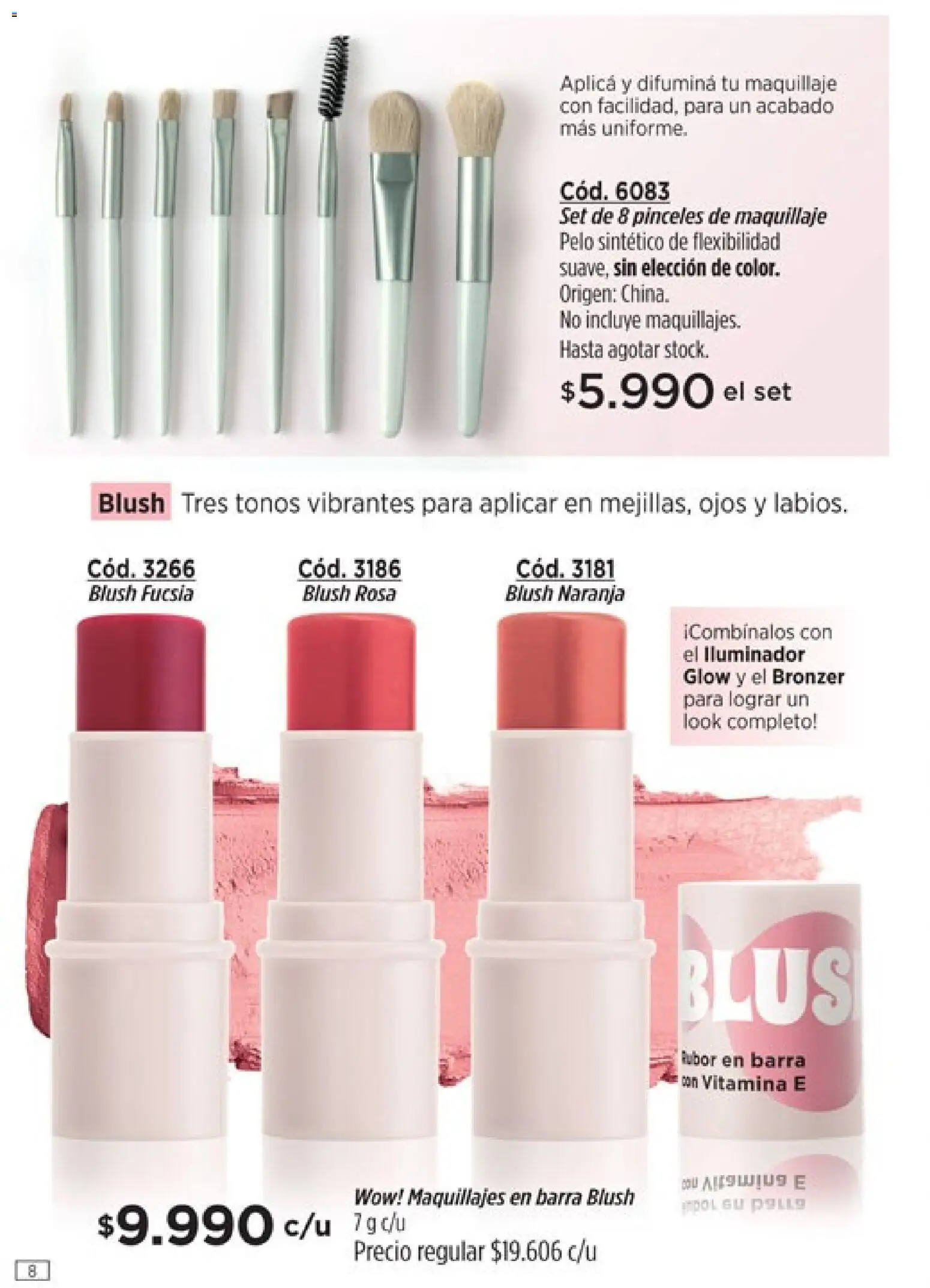 Catálogo Amodil Campaña 6 │ válido desde el 04.03.2026 | Página: 8 | Productos: Maquillaje, Iluminador