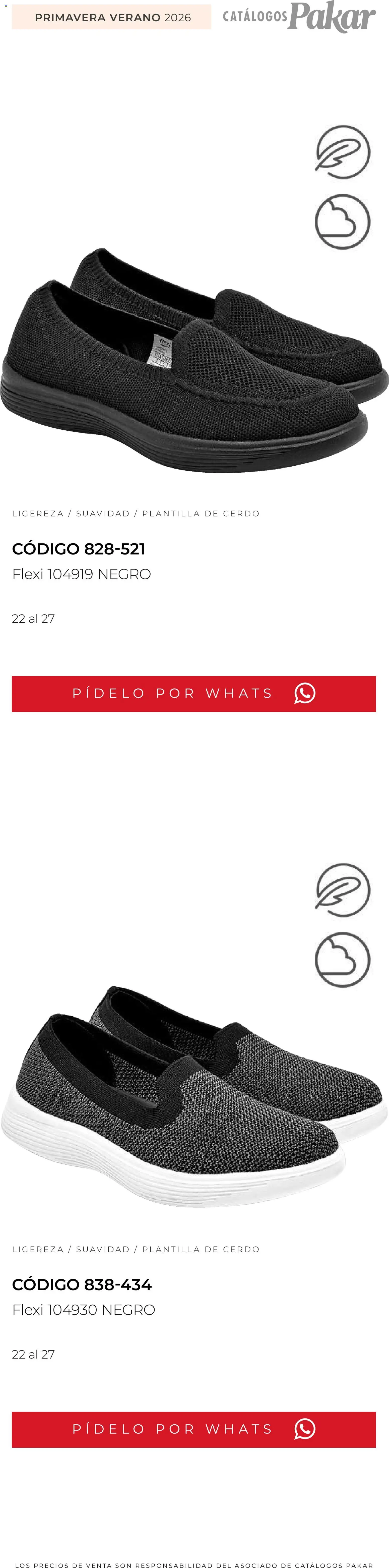 Nuevas ofertas de SC Pakar válidas en toda la República Mexicana desde el 04.03.2026. ¡Encuentra las mejores ofertas en SC Pakar catálogo Flexi PV26! | Página: 112 | Productos: Cerdo