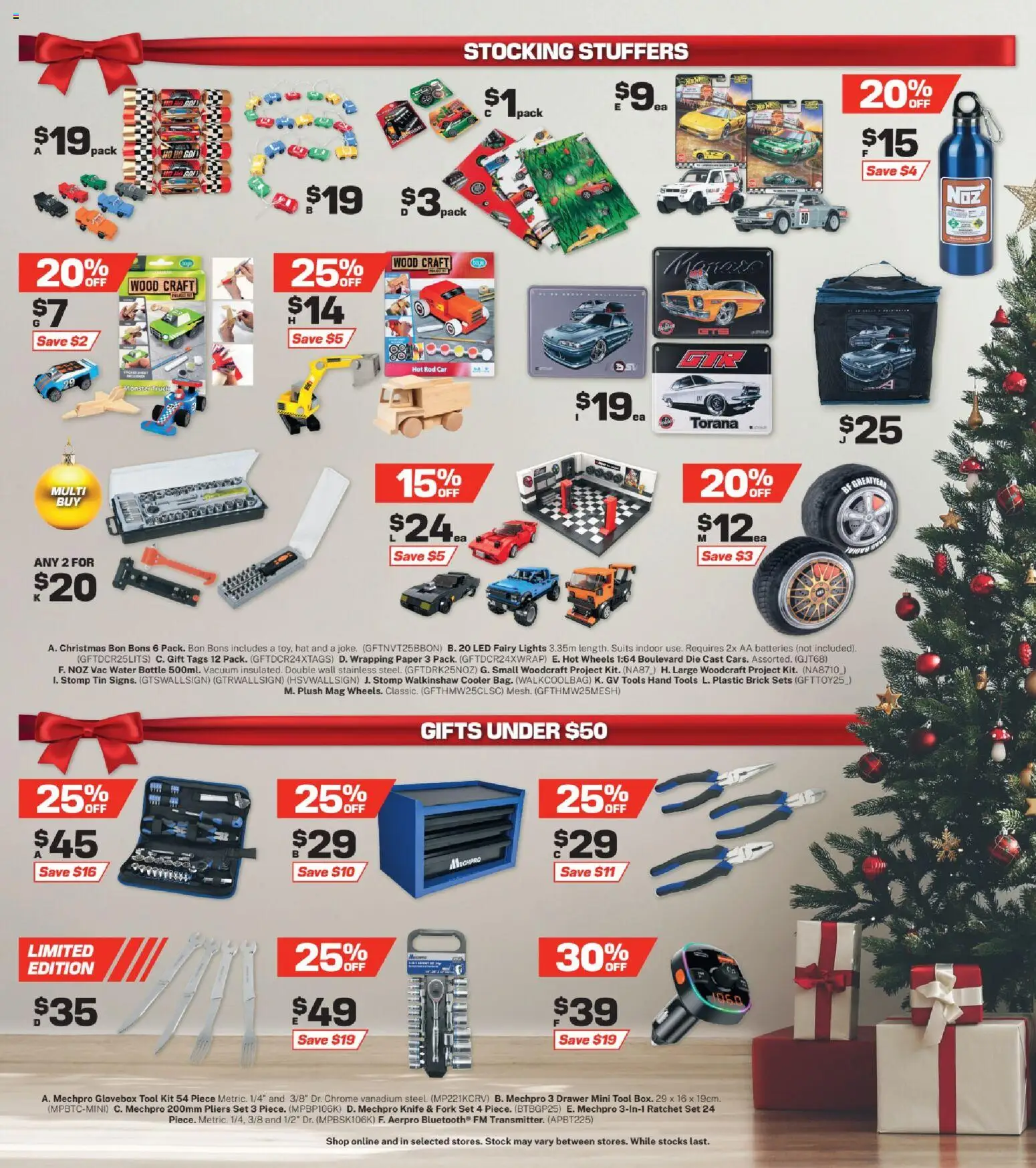 Repco catalogue - valid from 10.12.2025 | Page: 2 | Products: Drawer, Wood, Batteries, Tools