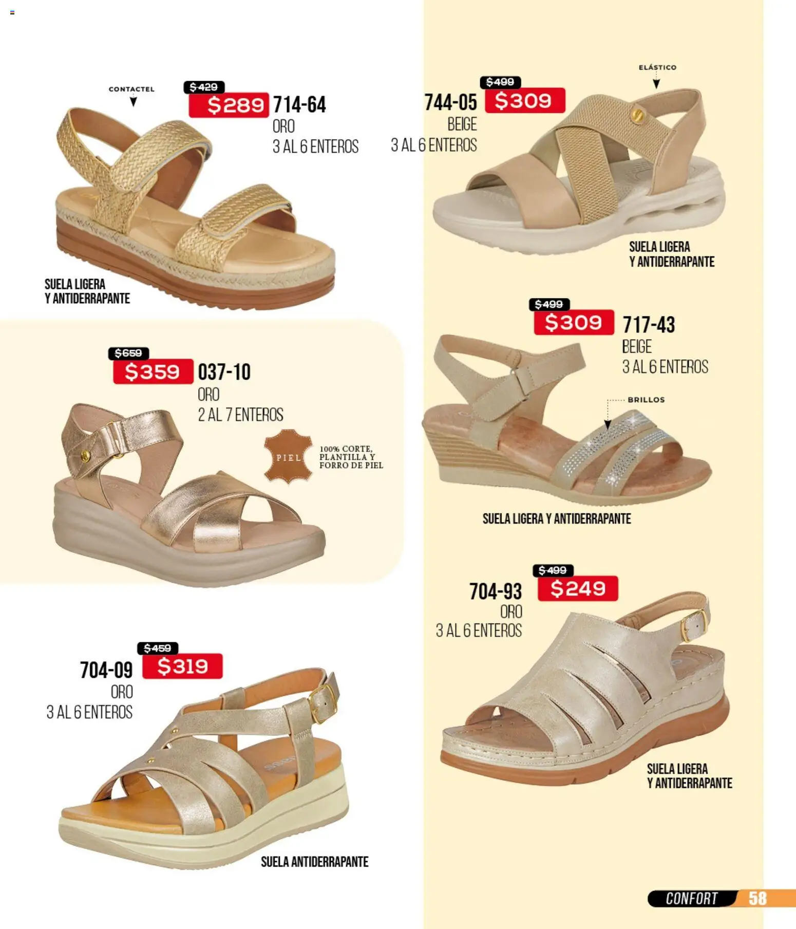 Nuevas ofertas de Cklass válidas en toda la República Mexicana desde el 18.03.2026. ¡Encuentra las mejores ofertas en Cklass catálogo Liquidación total calzado! | Página: 59