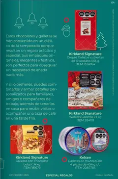 Vista previa de Kelsen Galletas de mantequilla 4 piezas de 454 g c/u, Galletas de mantequilla 4 piezas de 454 g c/u, nuevo folleto de la tienda, válido en México a partir del 01.11.2025 | Página: 101 | Productos: Mantequilla, Café, Chocolate, Galletas