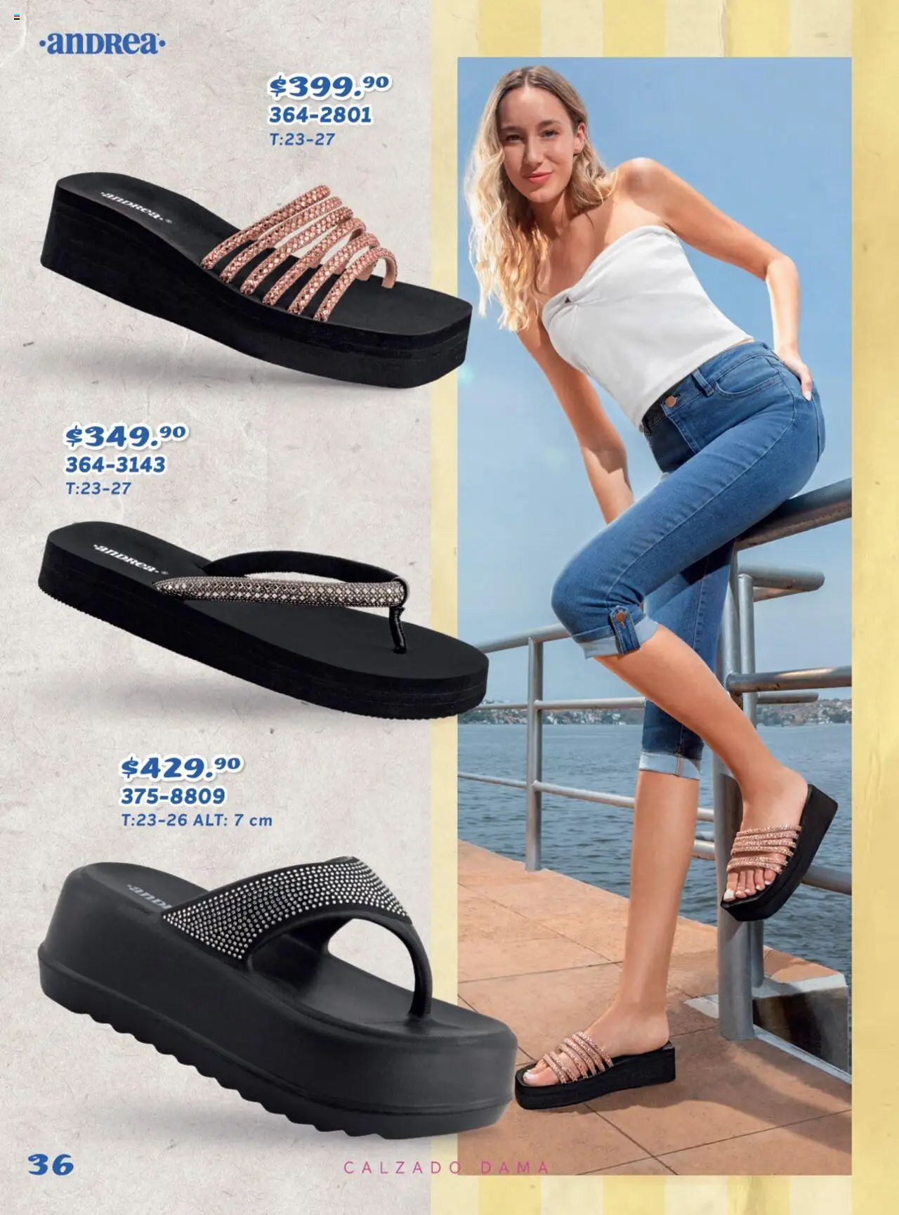 Nuevas ofertas de Andrea válidas en toda la República Mexicana desde el 27.04.2025. ¡Encuentra las mejores ofertas en Andrea catálogo Avence de Verano! | Página: 36