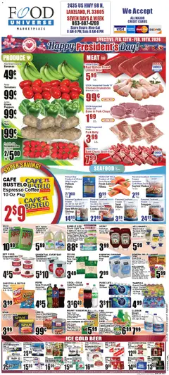 Preview of Food Universe weekly ads valid from 13.02.2026