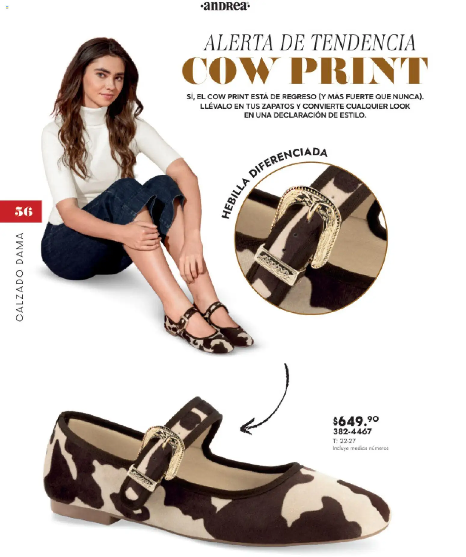 Nuevas ofertas de Andrea válidas en toda la República Mexicana desde el 16.11.2025. ¡Encuentra las mejores ofertas en Andrea catálogo Moda Joven! | Página: 56