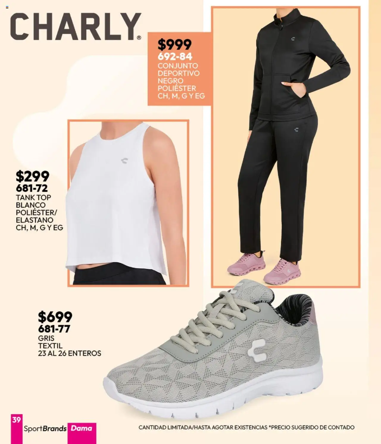 Nuevas ofertas de Cklass válidas en toda la República Mexicana desde el 16.09.2025. ¡Encuentra las mejores ofertas en Cklass - Catálogo Invierno Sportbrands! | Página: 40 | Productos: Conjunto, Top