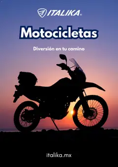 Vista previa de Italika catálogo, nuevo folleto de la tienda, válido en México a partir del 21.11.2025