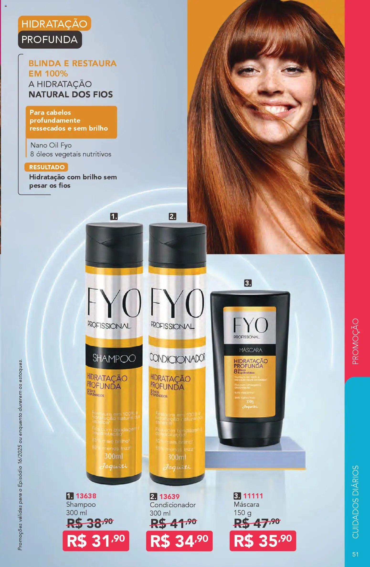 Jequiti Folheto - válido de 11.11.2025 | Página: 51 | Produtos: Shampoo, Condicionador