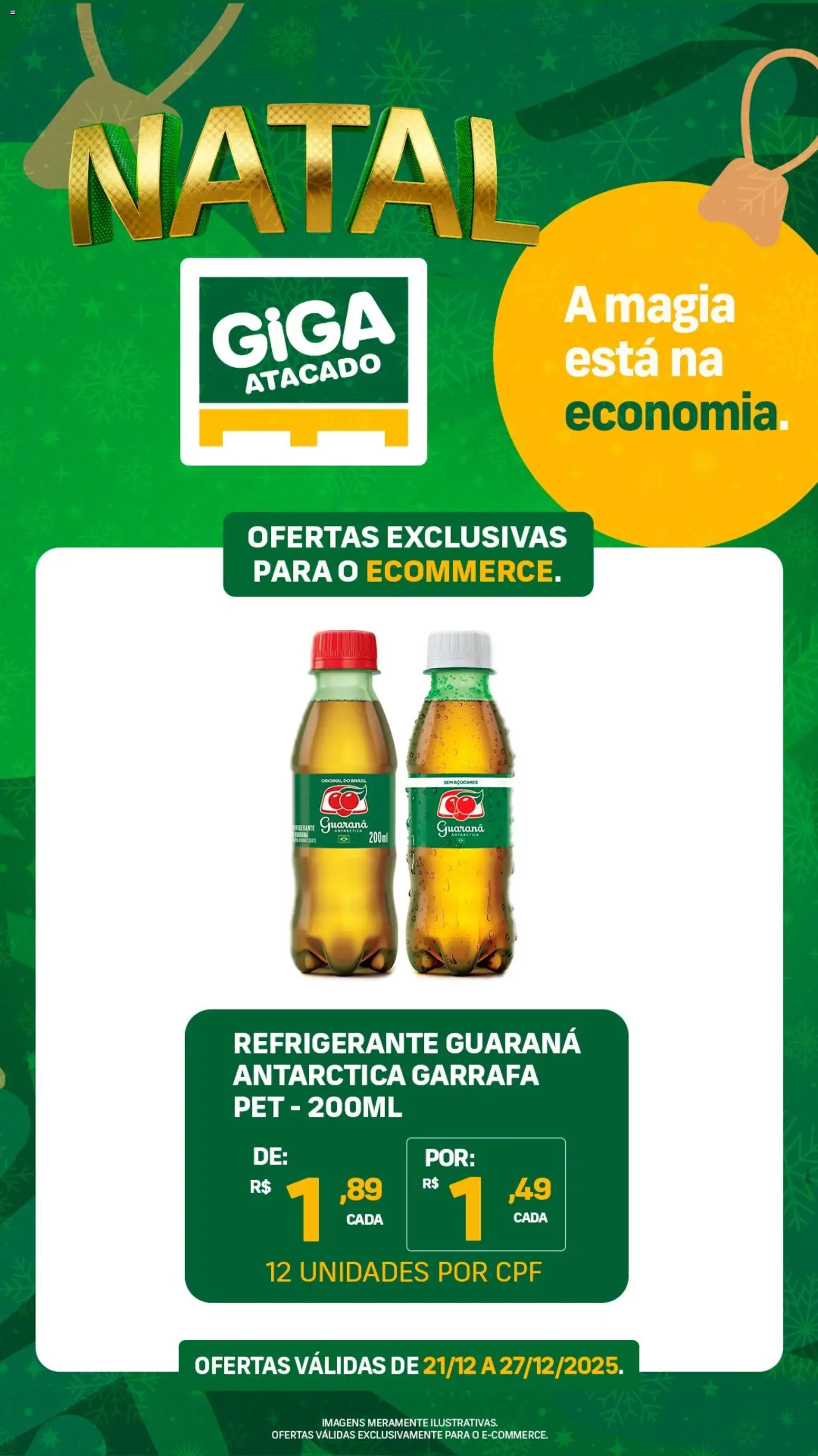 GIGA Atacado Folheto - válido de 21.12.2025 | Página: 4 | Produtos: Guaraná, Refrigerante