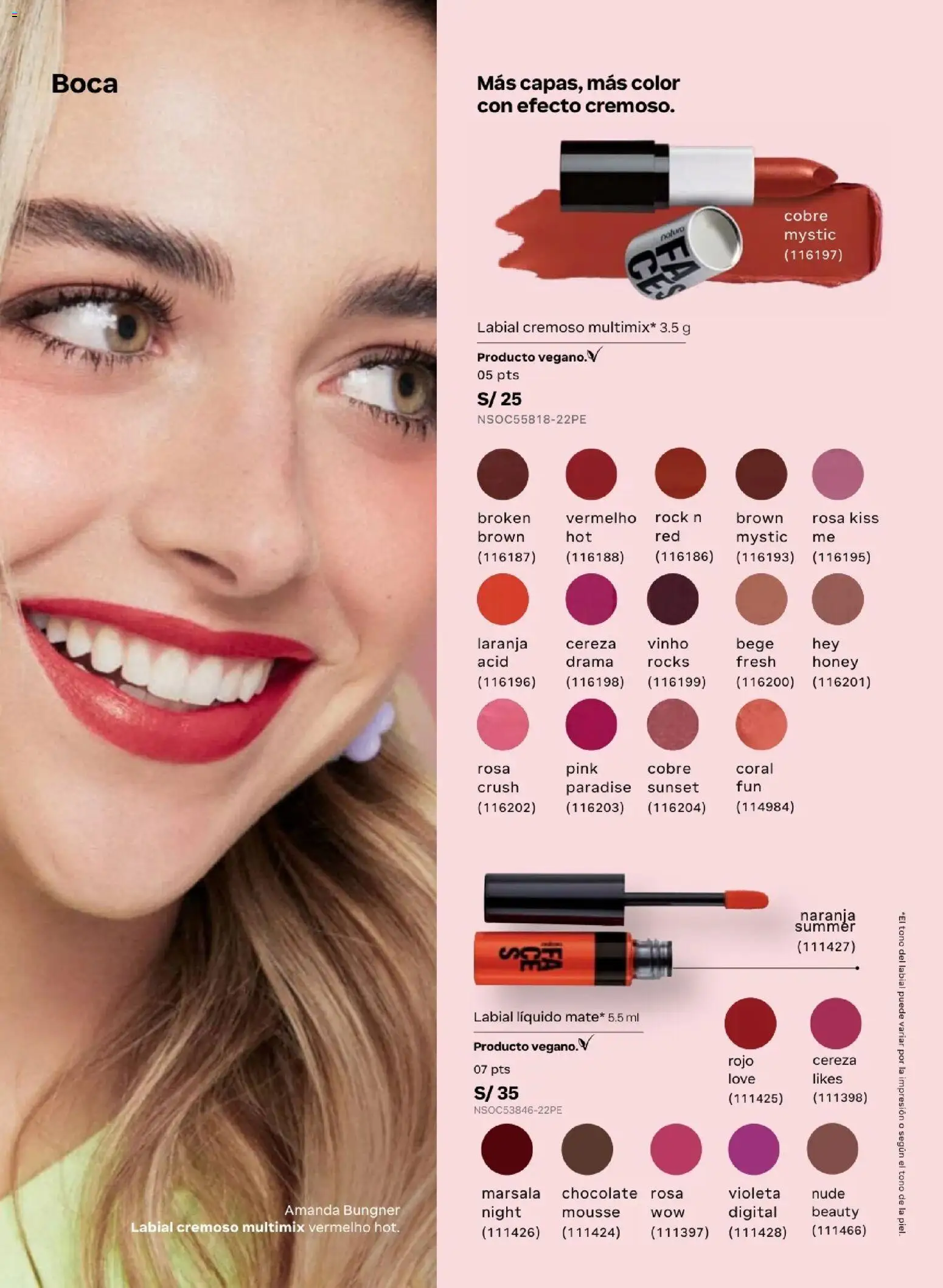 Catálogo Natura válido desde 31.03.2026 | Página: 86 | Productos: Chocolate