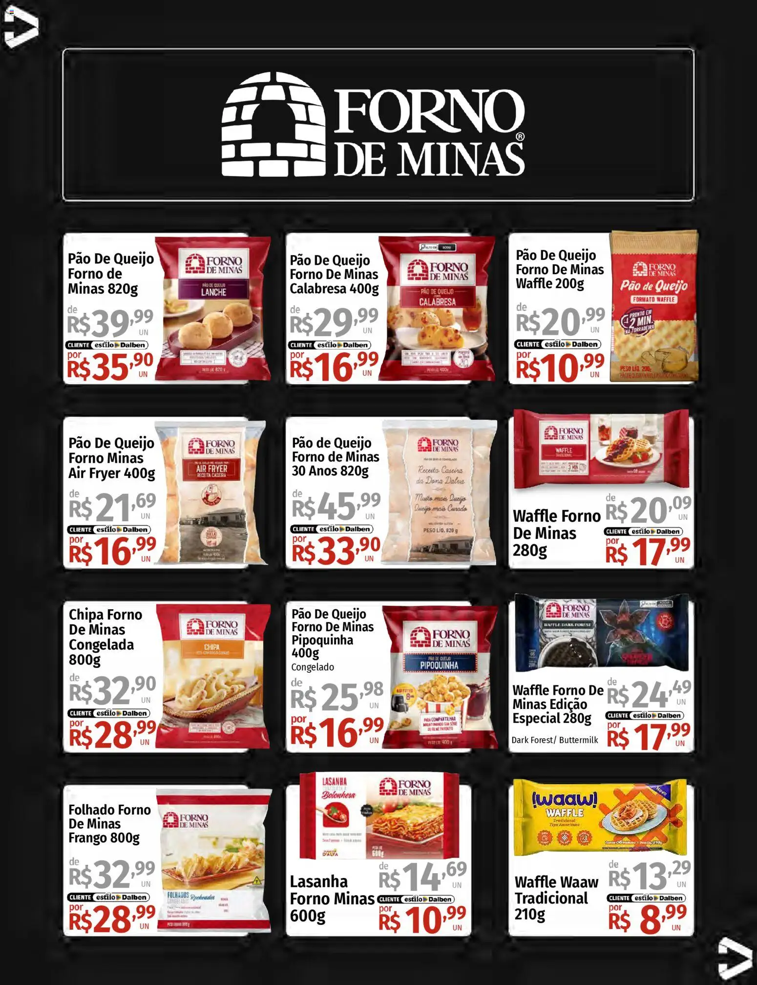 Supermercado Dalben Folheto - válido de 13.11.2025 | Página: 27 | Produtos: Air fryer, Pão, Frango, Pão de queijo