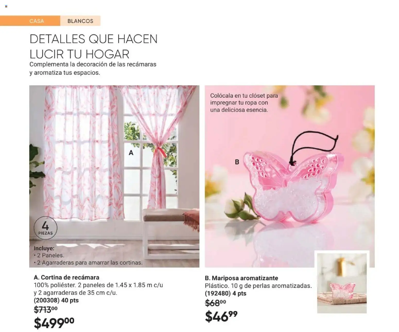 Nuevas ofertas de AVON válidas en toda la República Mexicana desde el 30.01.2026. ¡Encuentra las mejores ofertas en AVON Casa & Estilo 3 2026! | Página: 70 | Productos: Ropa