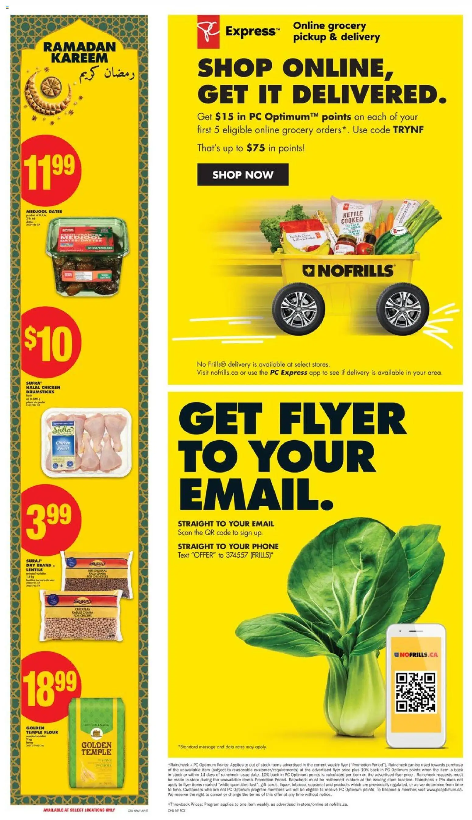 No Frills flyer valid from 05.03.2026 | Page: 11 | Products: Phone, PC, Kettle, Chicken