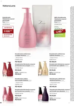 Natura - Ciclo 01/2026 - Pré-Visualização do folheto da loja Natura, válido de 26.12.2025 | Página: 38
