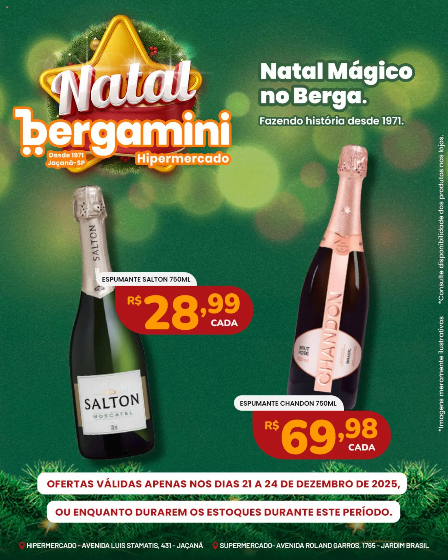 Supermercado Bergamini Folheto - válido de 21.12.2025 | Página: 4 | Produtos: Espumante