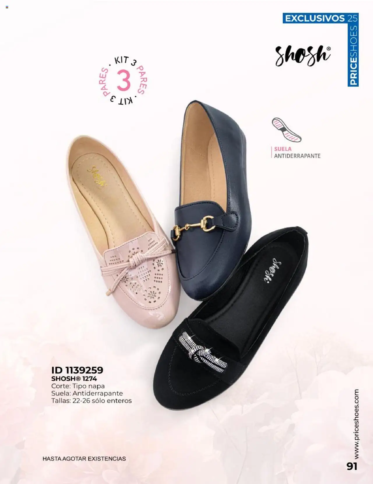 Nuevas ofertas de Price Shoes válidas en toda la República Mexicana desde el 19.10.2025. ¡Encuentra las mejores ofertas en Price Shoes catálogo Exclusivos 2025! | Página: 91