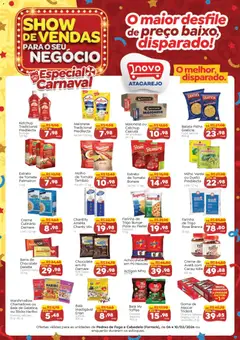 Novo Atacarejo - Ofertas Show de Vendas - Pré-Visualização do folheto da loja Novo Atacarejo, válido de 06.02.2026