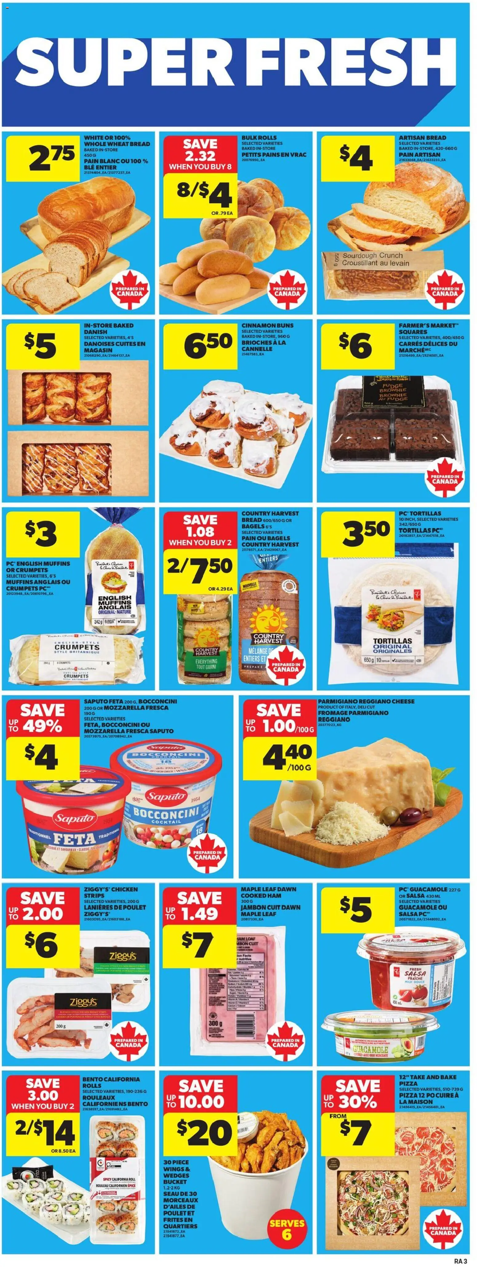 Atlantic Superstore flyer valid from 22.01.2026 | Page: 6 | Products: PC, Cheese, Ham, Chicken