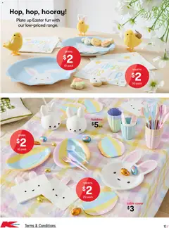 Preview of Kmart catalogue  - valid from 05.03.2026 | Page: 13 | Products: Table, Napkins