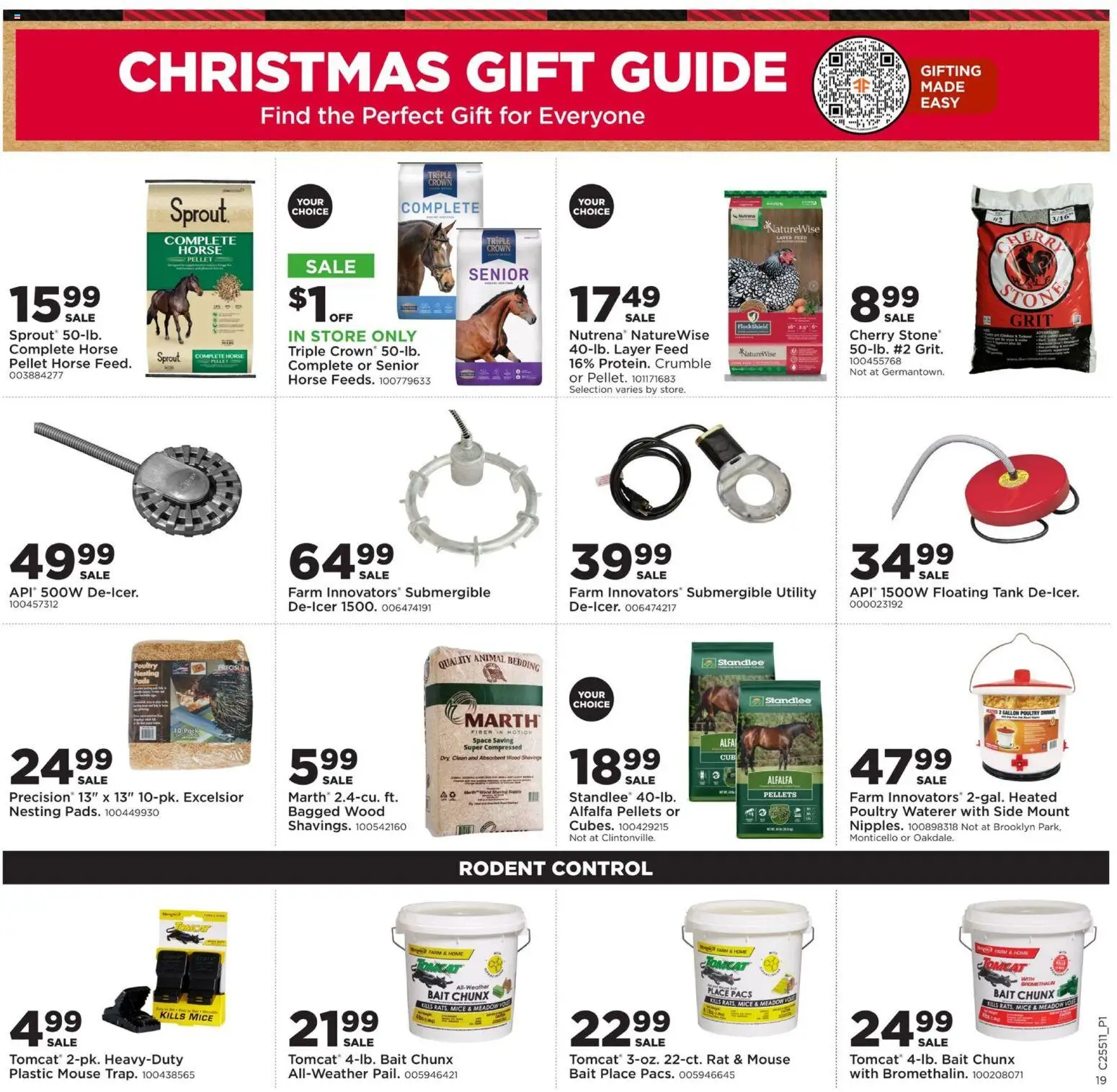 Mills Fleet Farm Weekly Ad - valid from 18.12.2025 | Page: 23 | Products: Poultry, Mouse, Bait