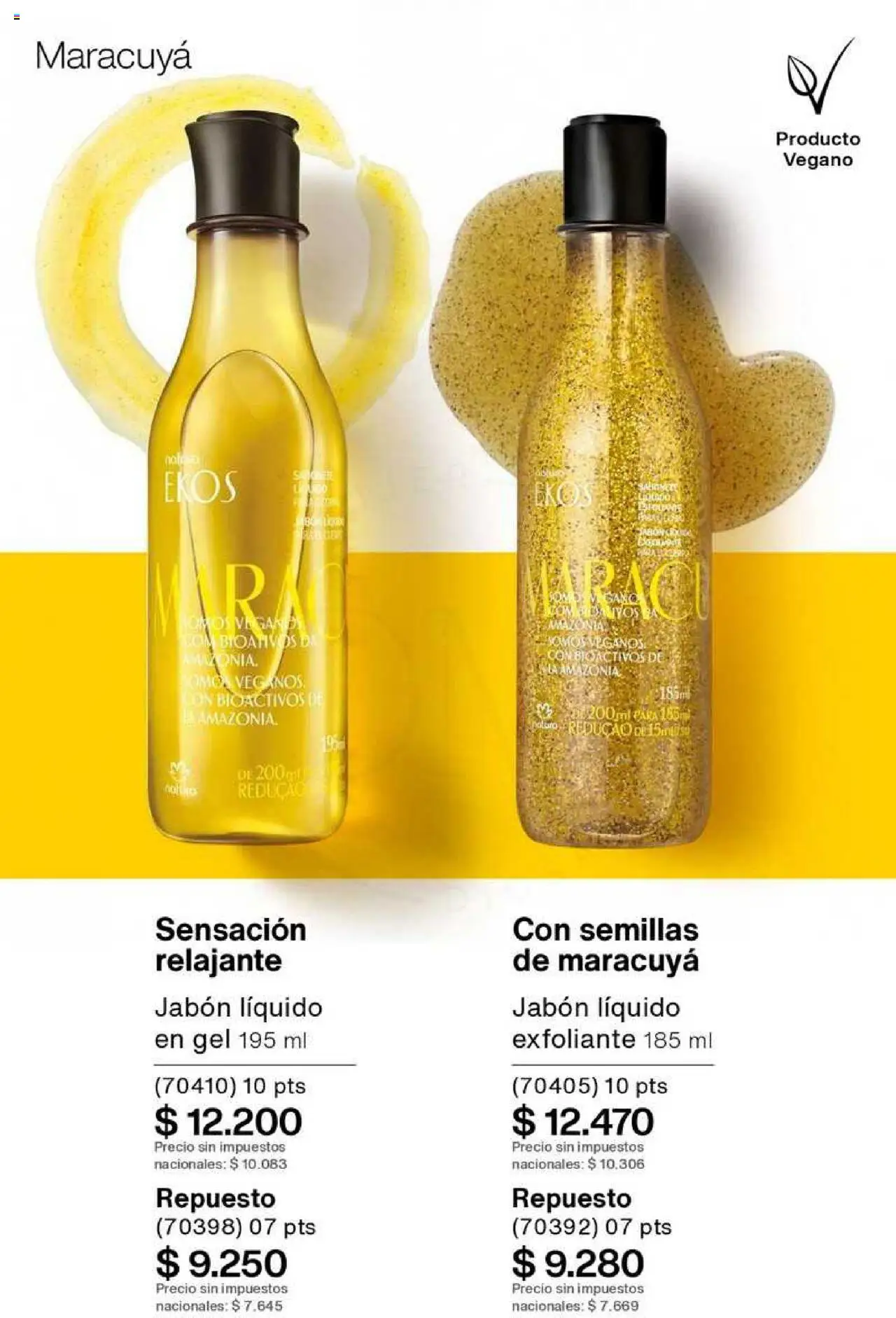 Catálogo Natura Ciclo 8 │ válido desde el 03.06.2025 | Página: 173 | Productos: Jabón líquido, Jabón, Semillas
