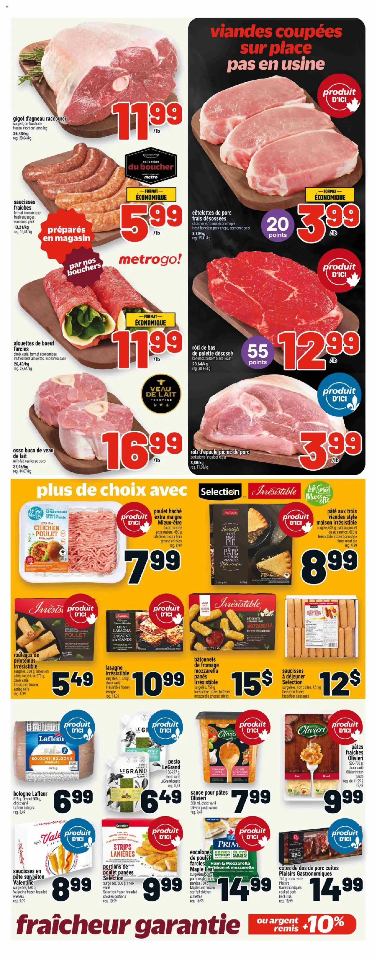 Metro flyer valid from 02.10.2025 | Page: 11 | Products: Beef, Ham, Chicken, Pork