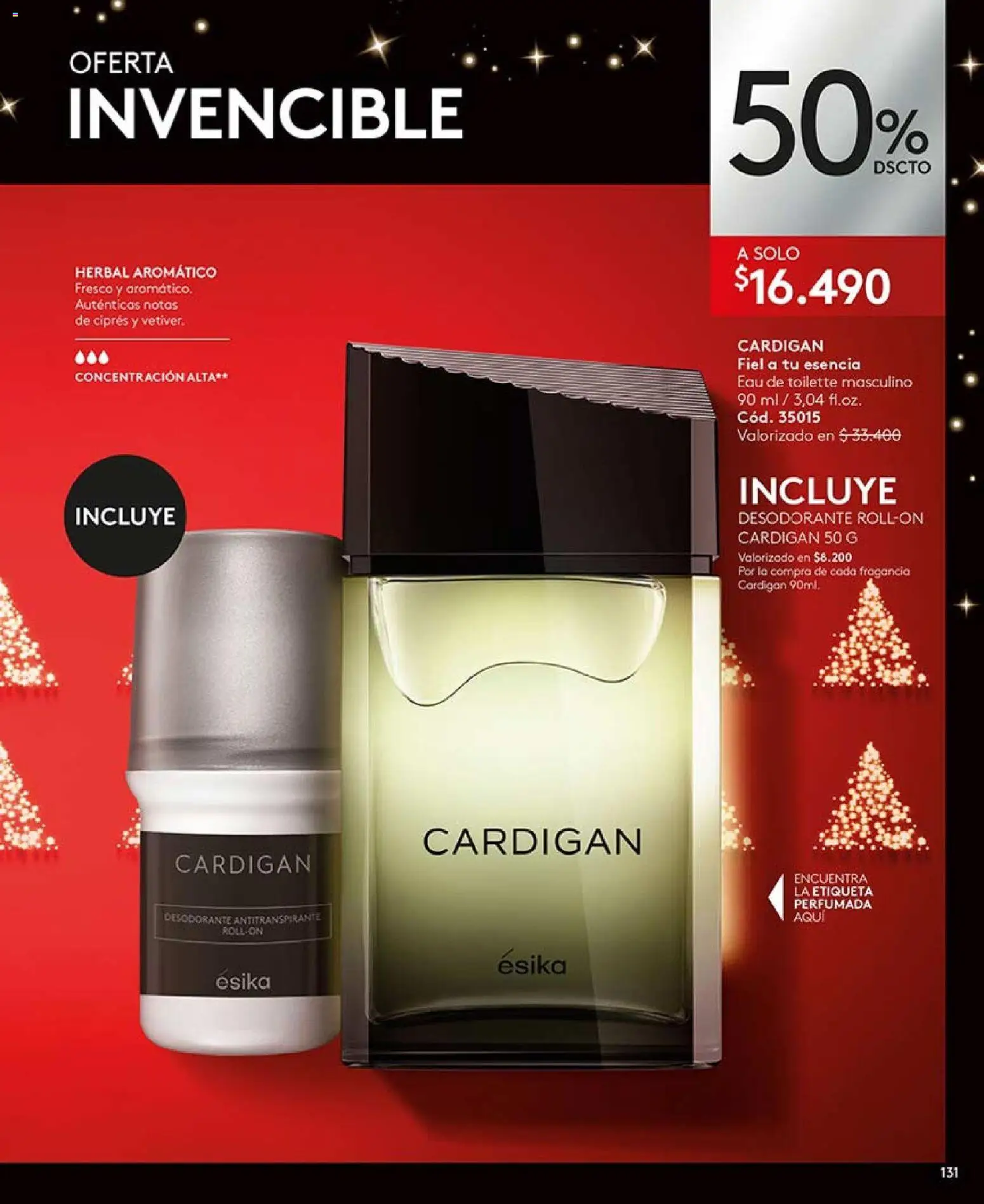 Catálogo Ésika Campaña 18 │ válido desde el 01.12.2025 | Página: 143 | Productos: Fragancia, Eau de toilette, Desodorante, Antitranspirante