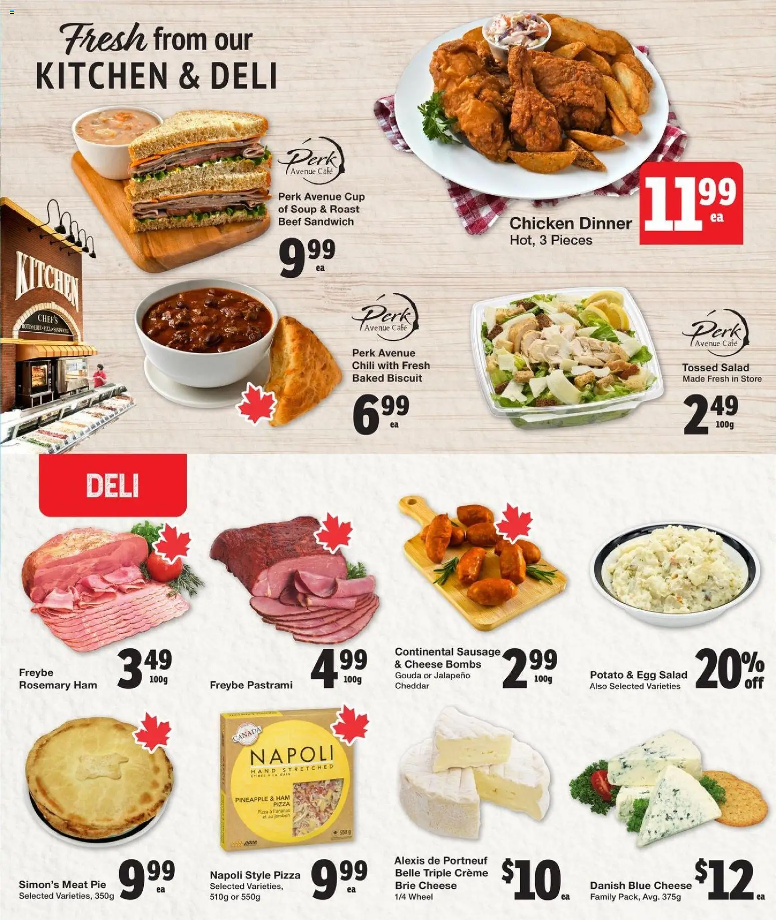 Quality Foods flyer valid from 19.03.2026 | Page: 6 | Products: Pineapple, Ham, Pizza, Chicken