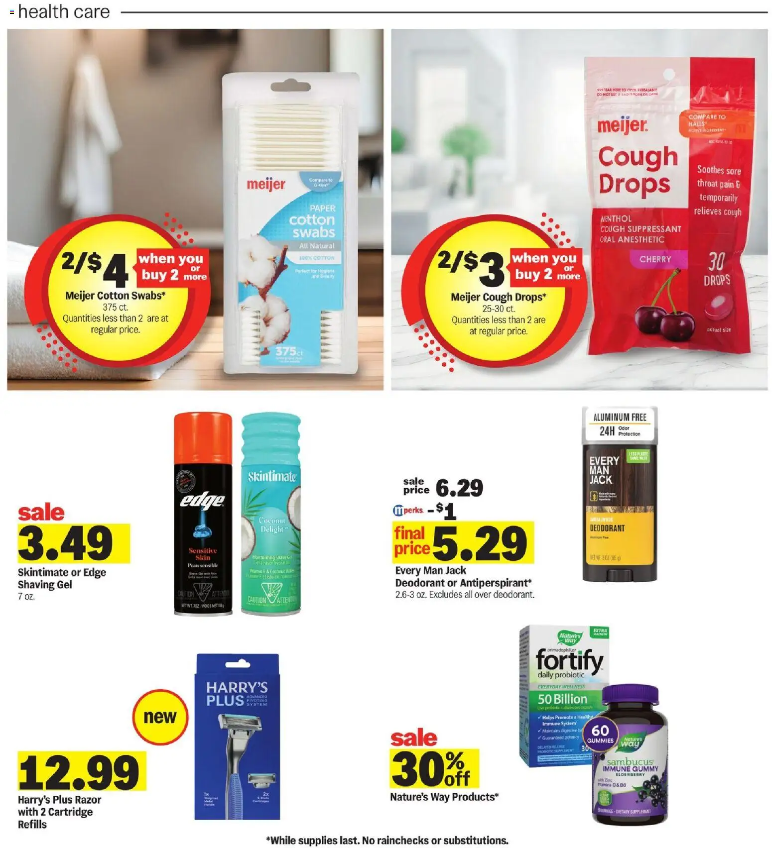 Meijer Weekly Ad - MI - valid from 29.10.2025 | Page: 23 | Products: Vitamin, Deodorant