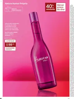 Natura - Ciclo 03/2026 - Pré-Visualização do folheto da loja Natura, válido de 04.02.2026 | Página: 36 | Produtos: Cereja, Desodorante, Revista, Base