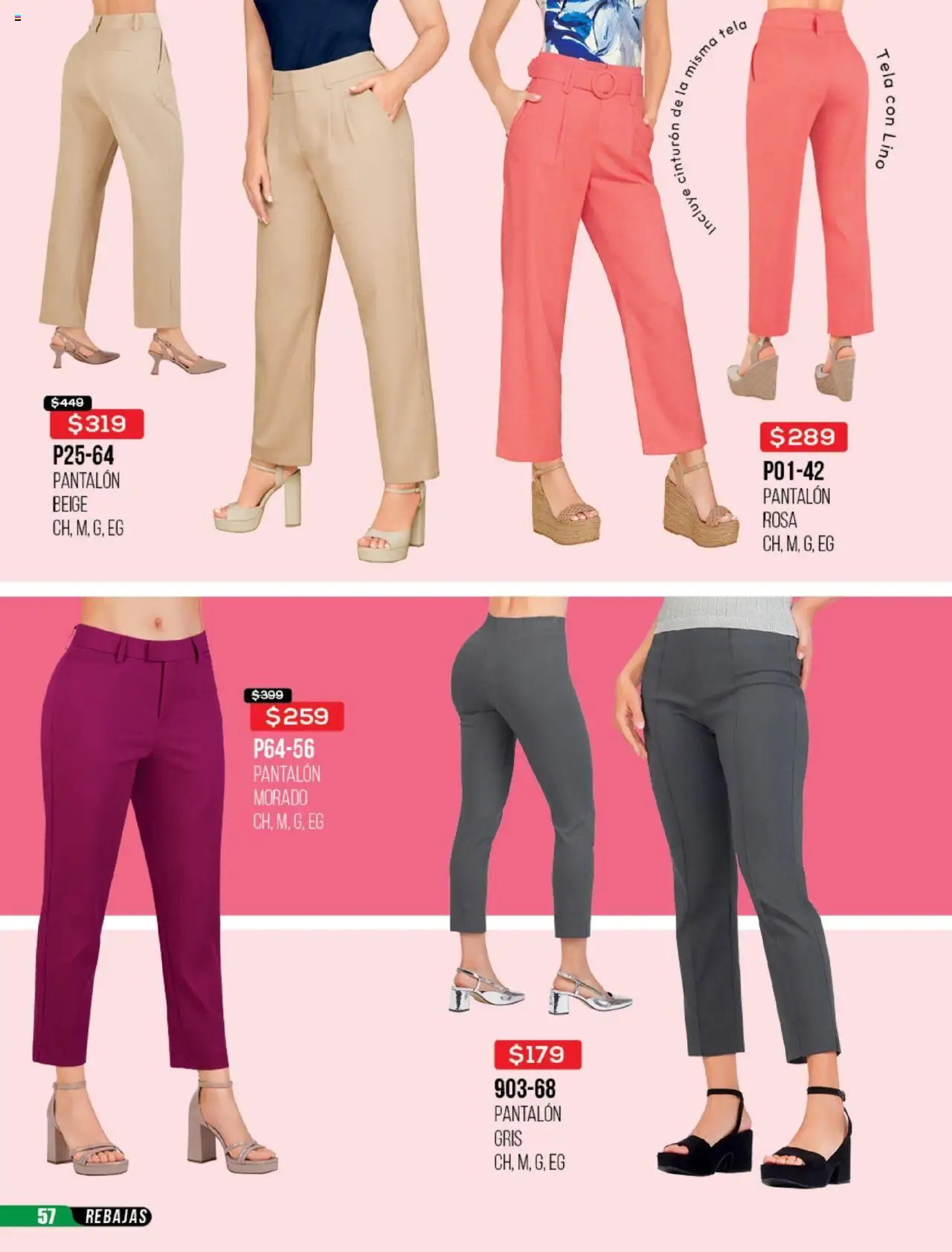 Nuevas ofertas de Cklass válidas en toda la República Mexicana desde el 30.05.2025. ¡Encuentra las mejores ofertas en Cklass catálogo Rebajas Ropa! | Página: 58