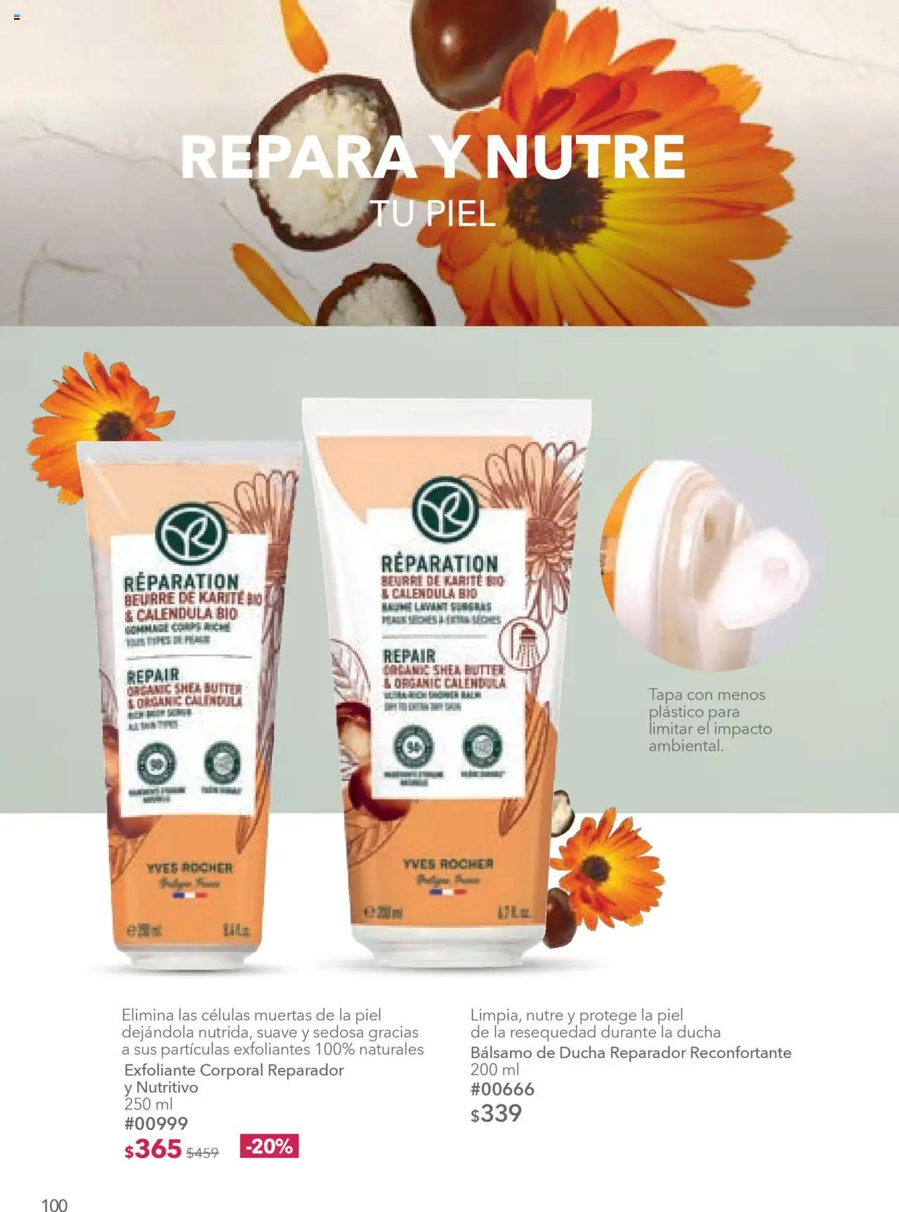 Nuevas ofertas de Yves Rocher válidas en toda la República Mexicana desde el 18.09.2025. ¡Encuentra las mejores ofertas en Yves Rocher - Campaña 13 2025! | Página: 102 | Productos: Exfoliante corporal, Bálsamo