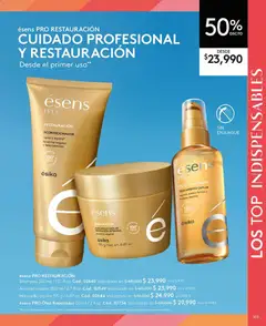 Ésika catálogo -  Vista previa de la revista de la tienda Ésika valido desde el 13.03.2026 | Página: 103 | Productos: Shampoo, Mascarilla, Top, Acondicionador