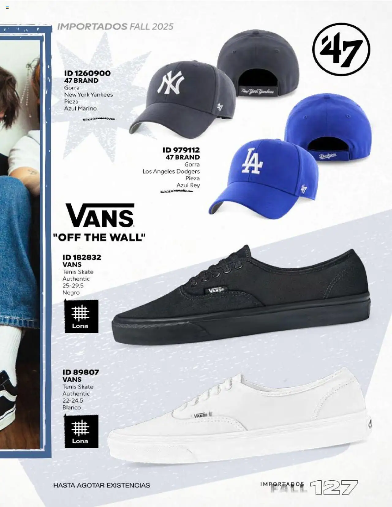 Nuevas ofertas de Price Shoes válidas en toda la República Mexicana desde el 18.10.2025. ¡Encuentra las mejores ofertas en Price Shoes catálogo Fall Importados segunda! | Página: 127 | Productos: Tenis, Gorra, Lona
