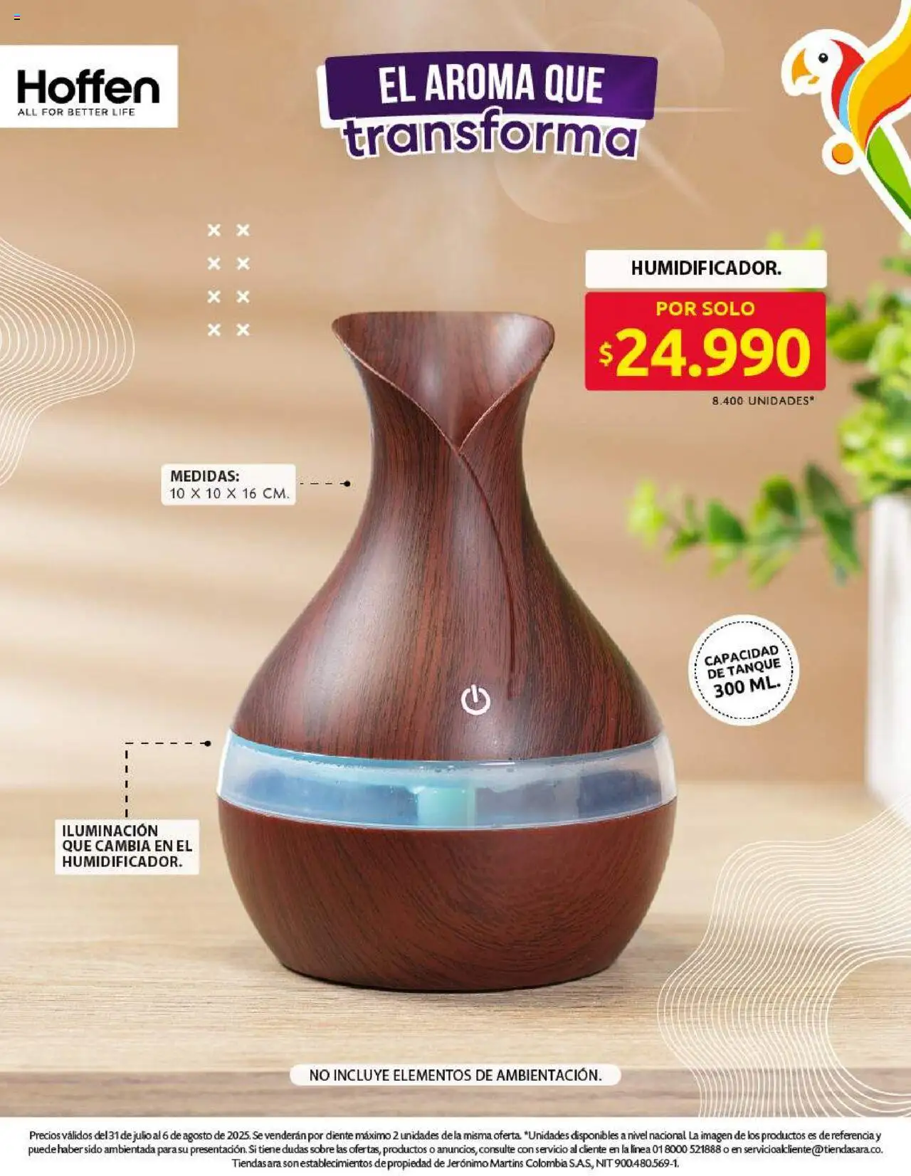 Ara revista - valida desde el 31.07.2025 | Página: 10 | Productos: Sobre
