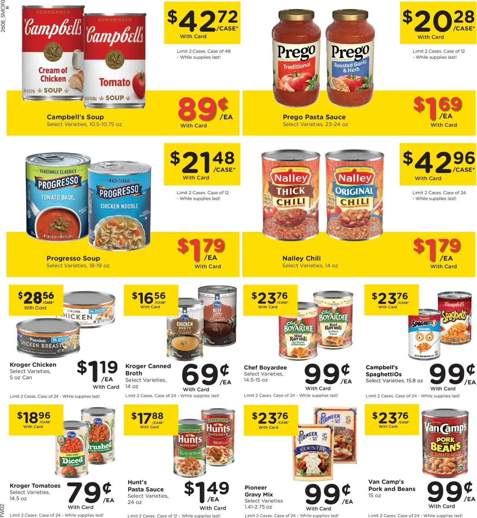 Smith's Weekly Ad - ID - valid from 08.04.2026 | Page: 3 | Products: Tomatoes, Beef, Pasta, Cream