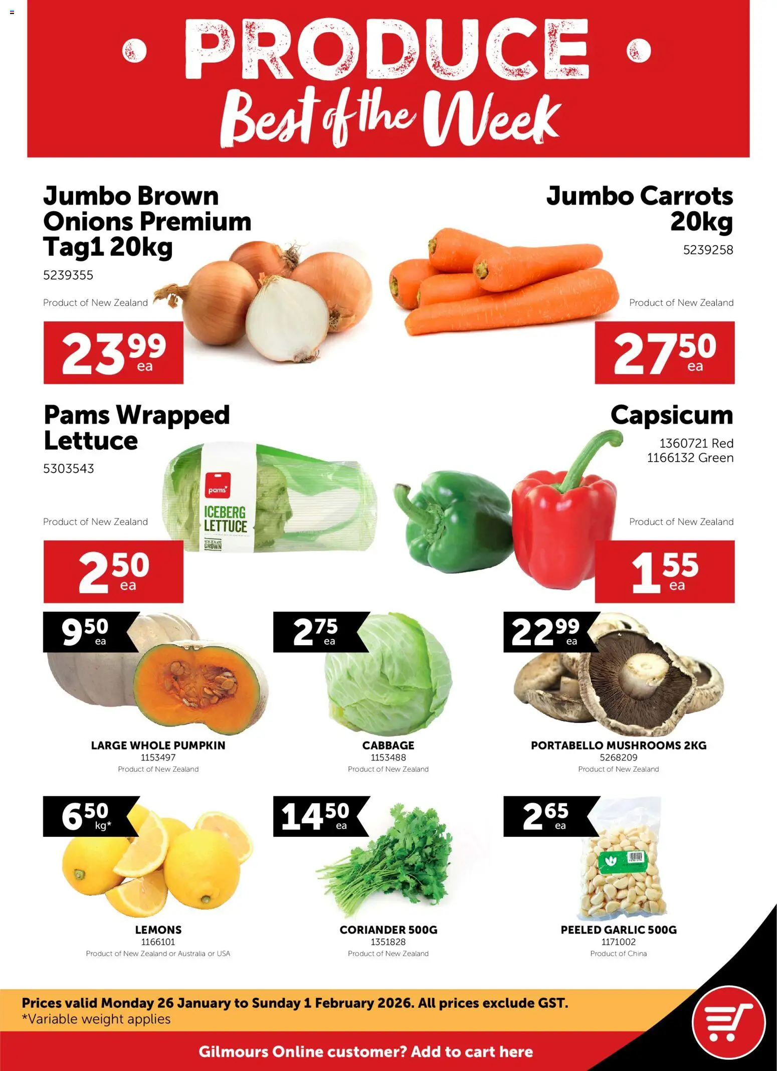 Gilmours catalogue from 26.01.2026 | Page: 1