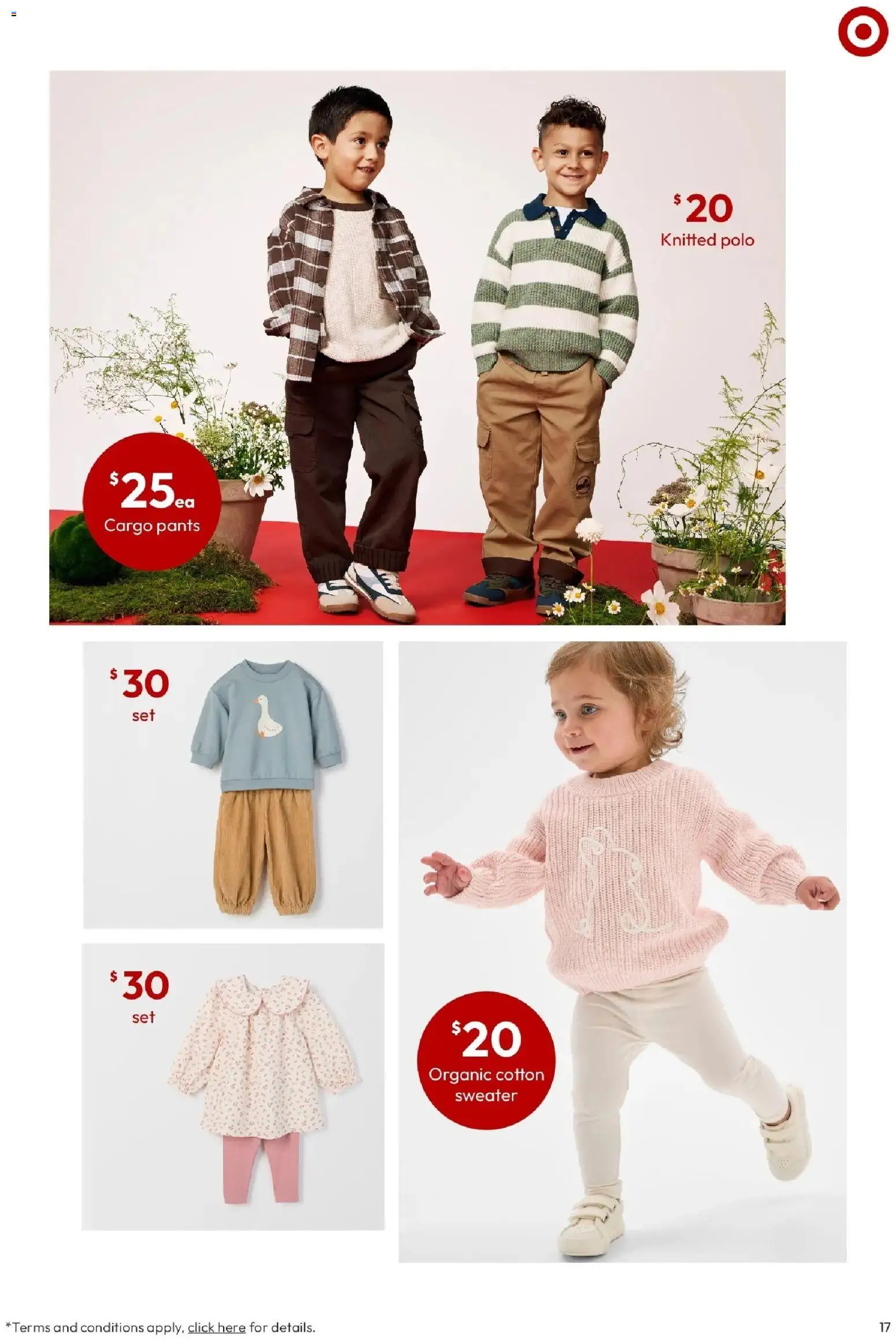 Target catalogue - valid from 05.03.2026 | Page: 17 | Products: Cargo pants, Sweater, Pants