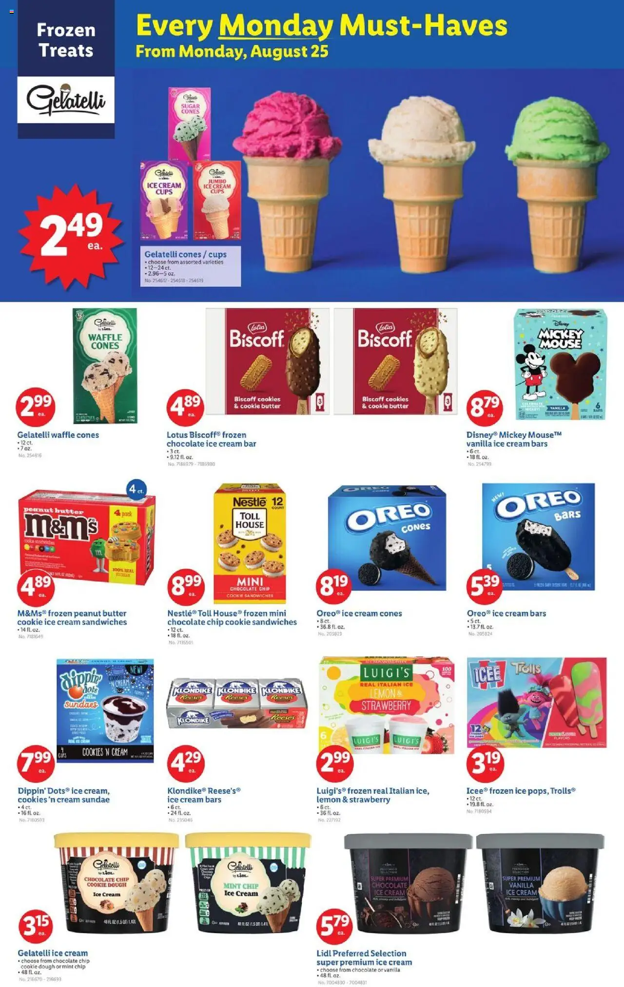 Lidl Weekly Ad - valid from 20.08.2025 | Page: 5 | Products: Butter, Cream, Cookies, Lemon