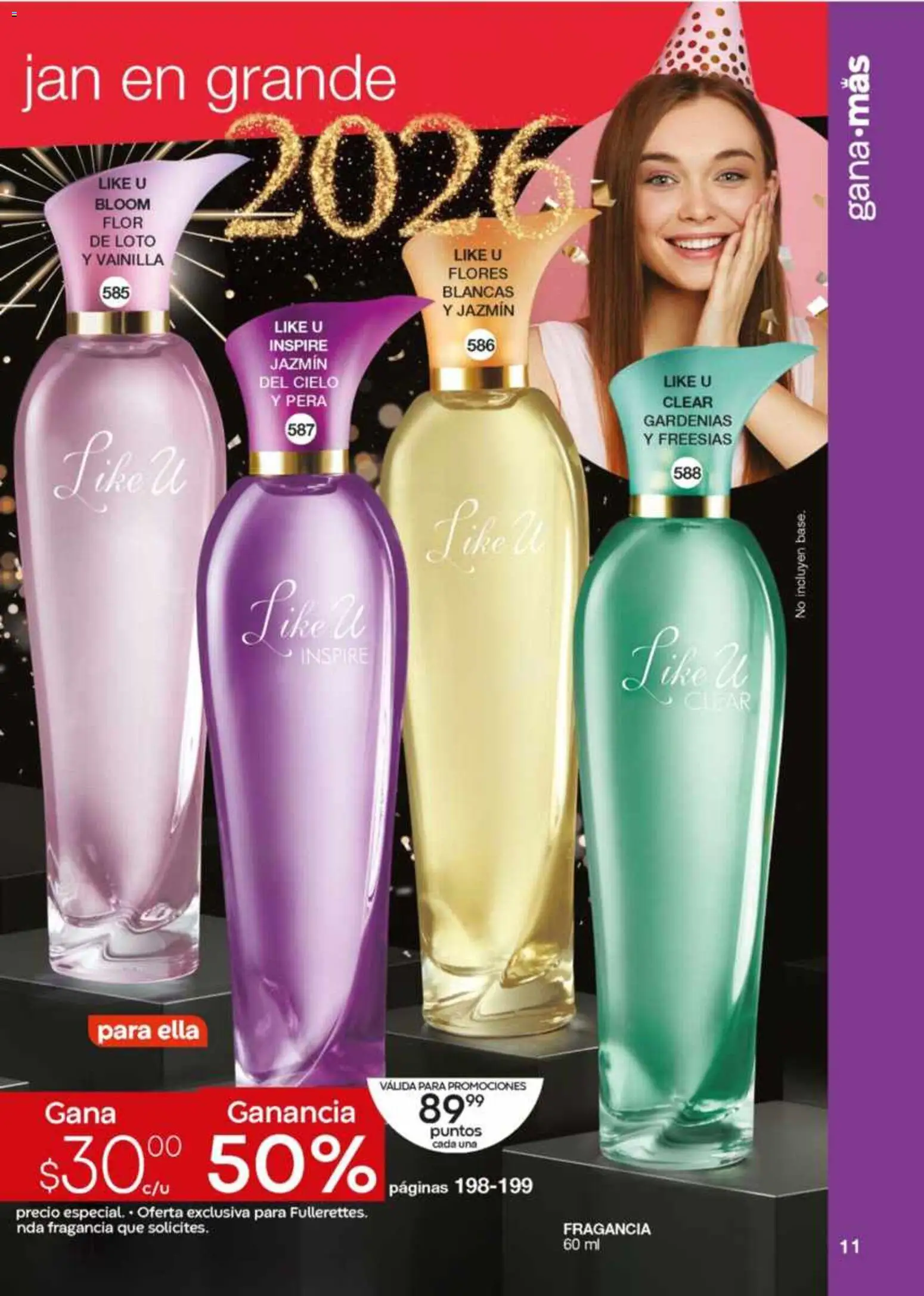 Nuevas ofertas de Fuller válidas en toda la República Mexicana desde el 26.11.2025. ¡Encuentra las mejores ofertas en Fuller Revista Gana Más C17! | Página: 11 | Productos: Pera, Fragancia