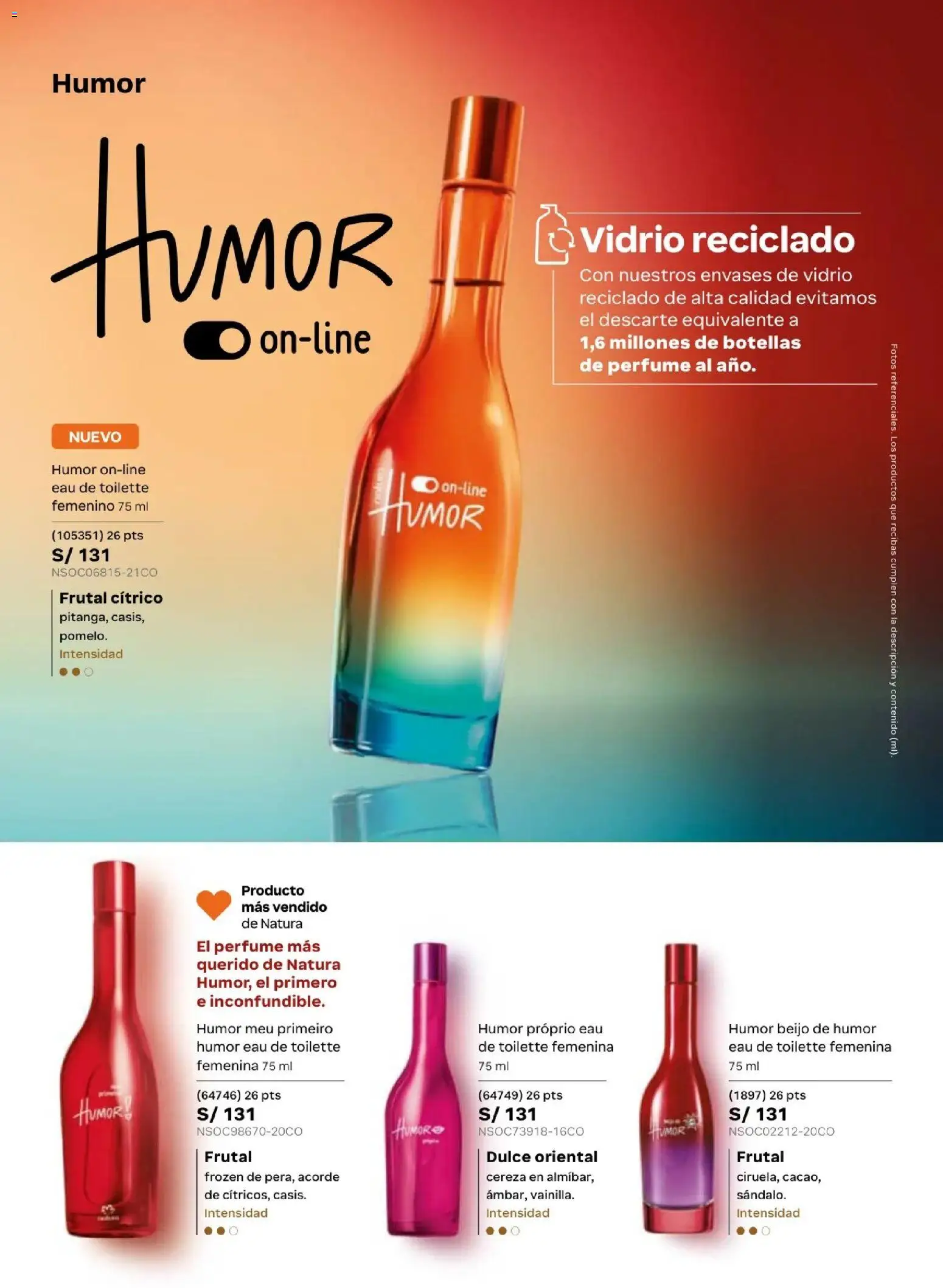 Catálogo Natura válido desde 20.02.2026 | Página: 36 | Productos: Perfume, EAU de Toilette