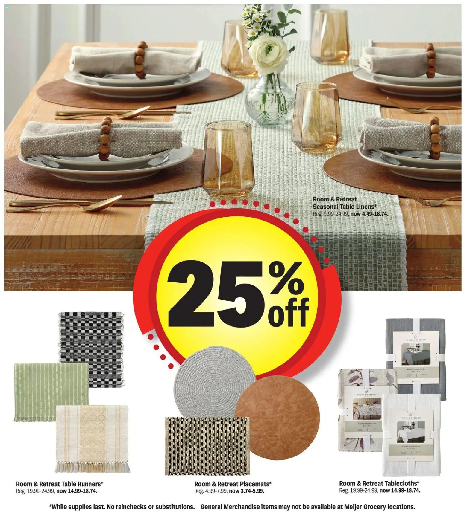 Meijer More Deals Across the Store - valid from 21.01.2026 | Page: 3 | Products: Table