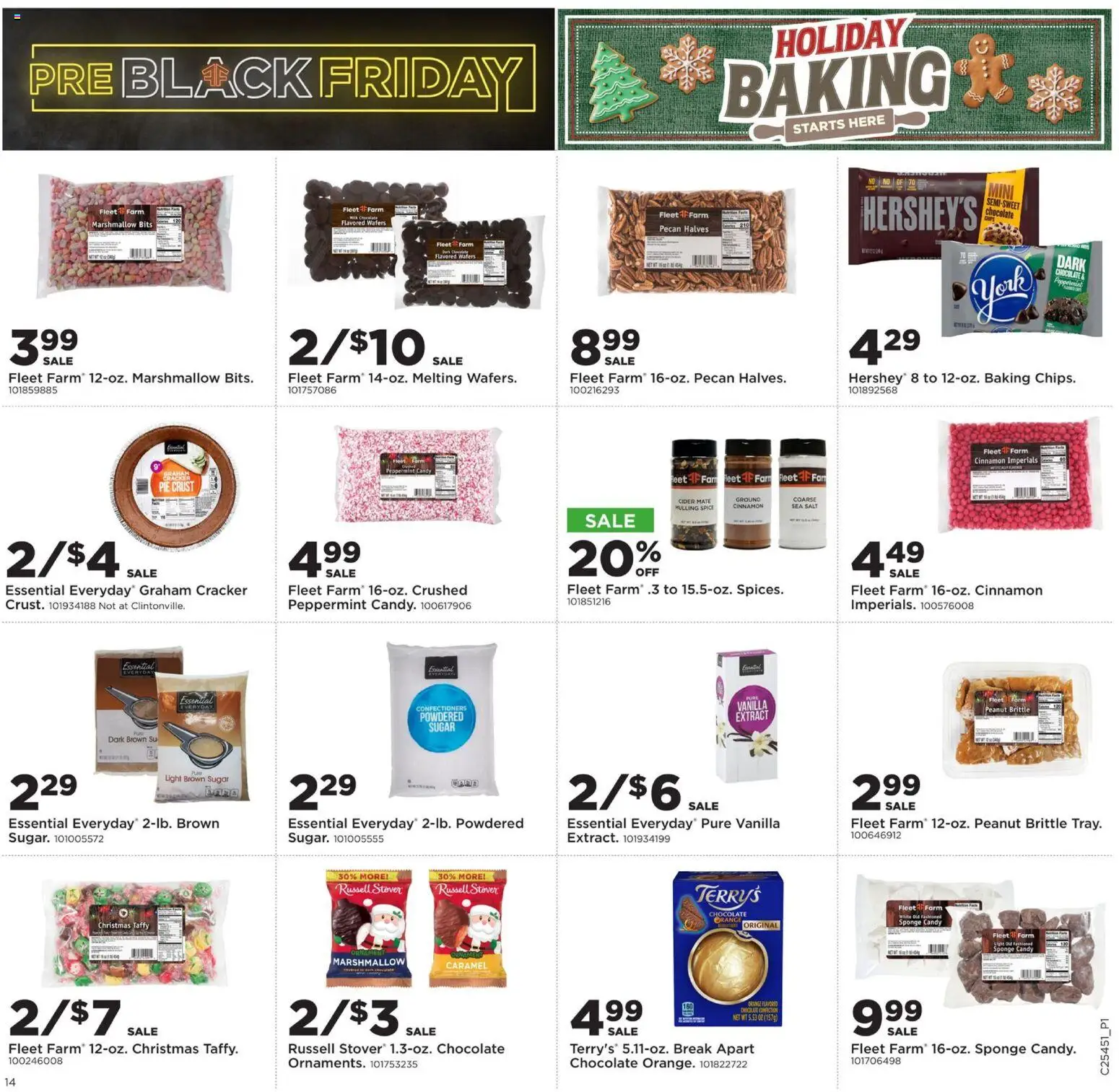 Mills Fleet Farm Black Friday - valid from 06.11.2025 | Page: 18 | Products: Peppermint, Chocolate, Sponge, Sugar