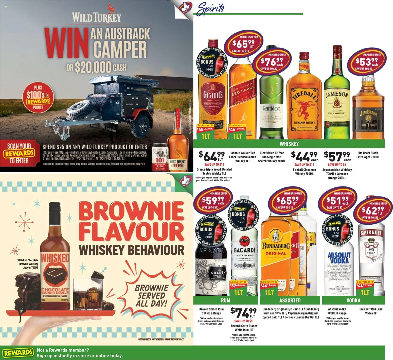 Liquor Legends catalogue - valid from 25.03.2026 | Page: 4 | Products: Chocolate, Rum, Turkey, Mixer