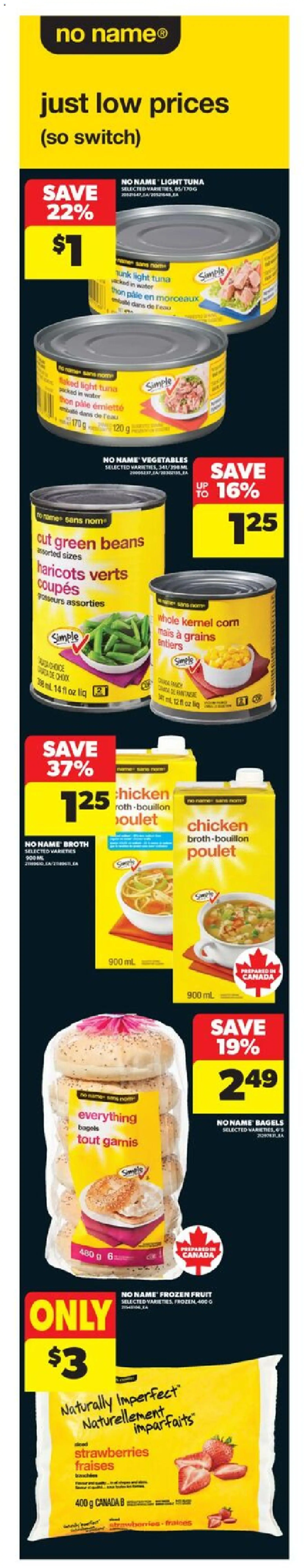 Real Canadian Superstore flyer valid from 08.01.2026 | Page: 1 | Products: Strawberries, Chicken