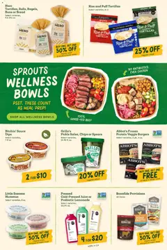 Preview of Sprouts weekly ads valid from 31.12.2025 | Page: 9 | Products: Bread, Pineapple, Garlic, Dill
