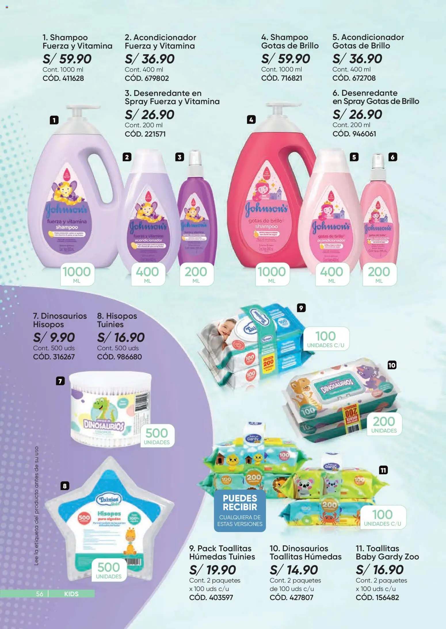 Catálogo Azzorti válido desde 09.03.2026 | Página: 56 | Productos: Shampoo, Acondicionador