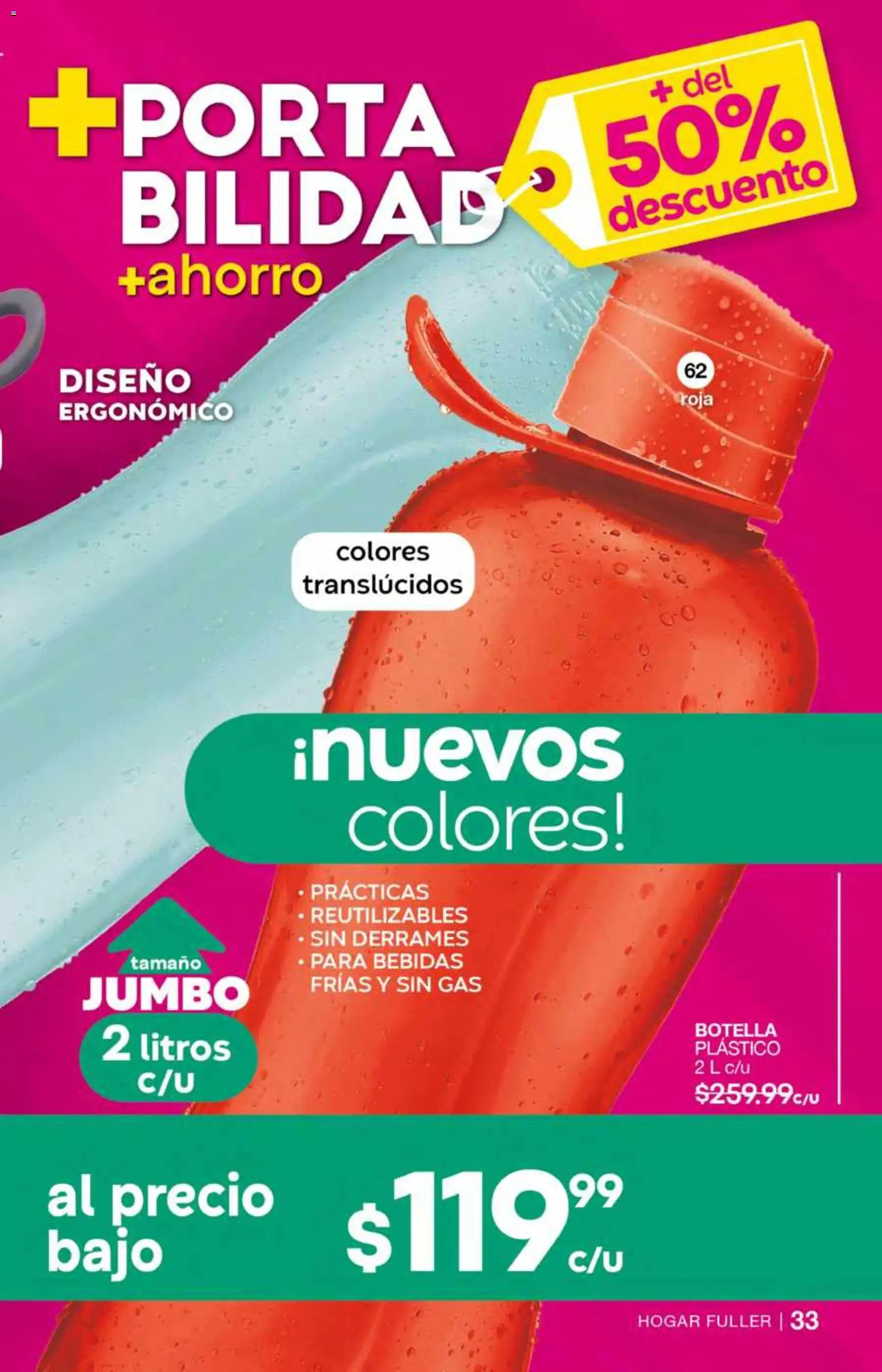 Nuevas ofertas de Fuller válidas en toda la República Mexicana desde el 26.11.2025. ¡Encuentra las mejores ofertas en Fuller campaña 17 2025! | Página: 35 | Productos: Botella